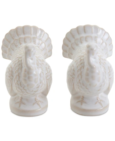 Haven Ceramic Turkey Salt & Pepper Shakers Set
