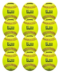 Franklin Sports 12" Fastpitch Softballs - 12 Pack