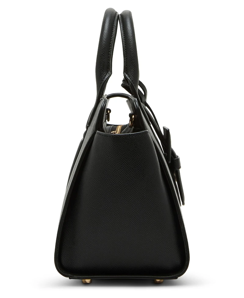 Anne Klein Covered Buckle with Convertible Strap Medium Satchel Bag