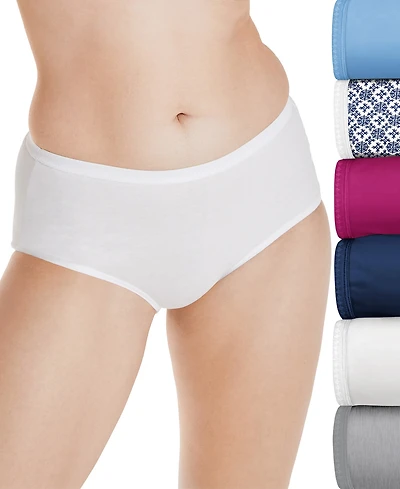 Hanes Women's 6-Pk. Ultimate Breathable Brief Underwear 40H6CC