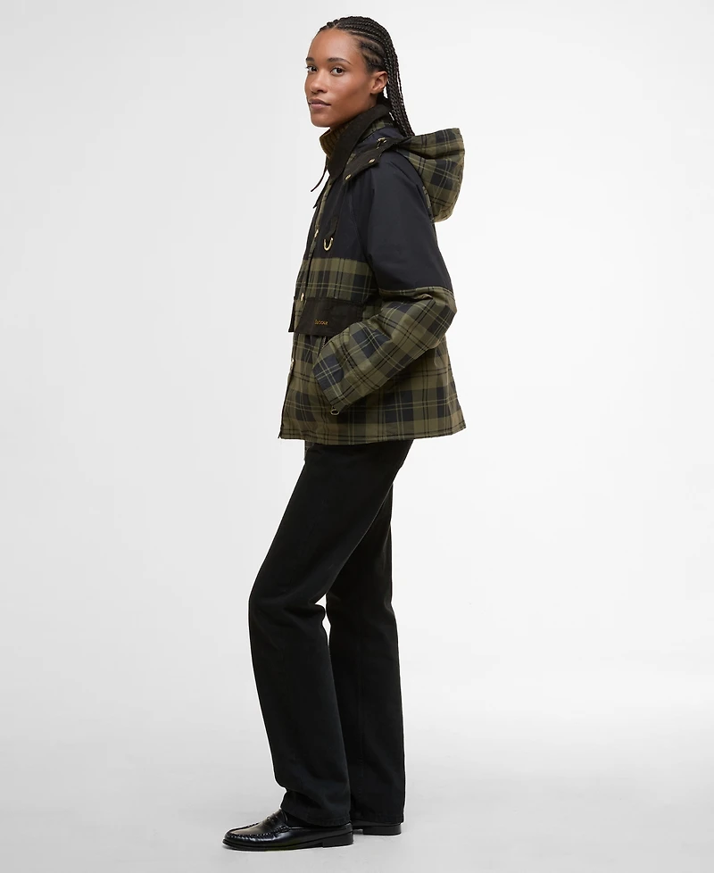 Barbour Women's Elaine Hooded Showerproof Jacket