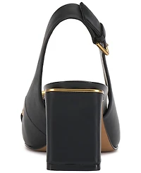 Vince Camuto Women's Hamden-o Chain Slingback Pumps