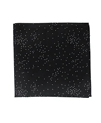 Trafalgar Men's Mystere Metallic Star Light 12 x Silk Pocket Square