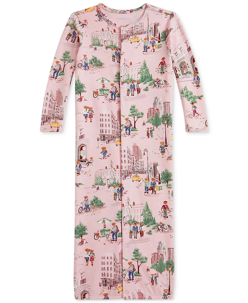 Polo Ralph Lauren Baby Girls Printed Coveralls