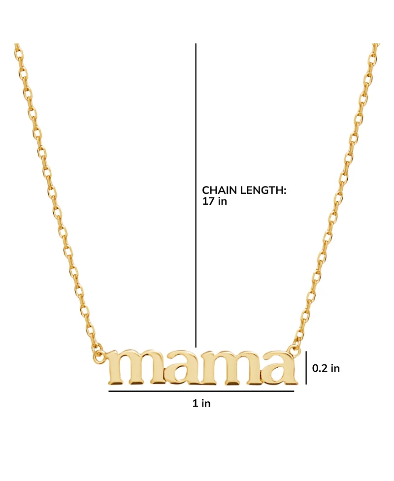 Ana Luisa Mama Necklace - Mama Necklace
