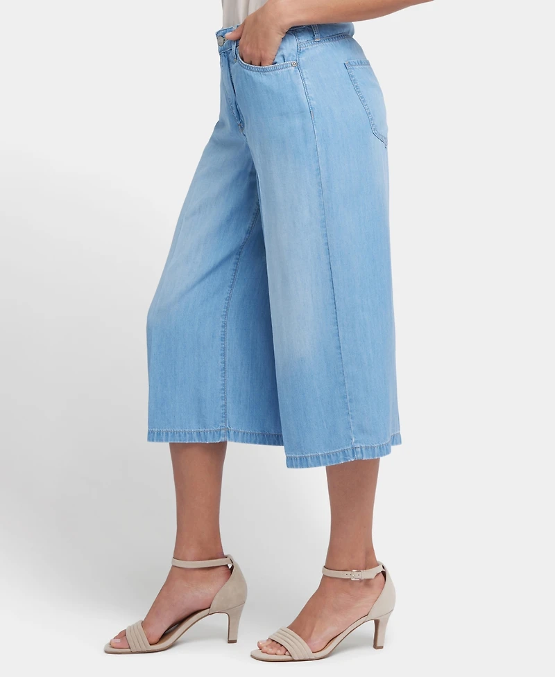 Nydj Women's Amelia Denim Culottes Jeans