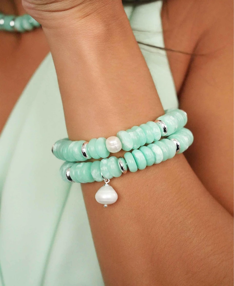 Ettika Saint Tropez Stretch Bracelet Set