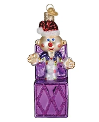 Old World Christmas 4.5" Rudolph the Red-Nosed Reindeer Charlie-In-The-Box Ornament