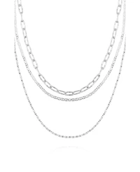 Vince Camuto Layered Chain Necklace Trio Set
