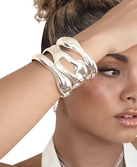 Ettika Liquid Love Cuff Bracelet