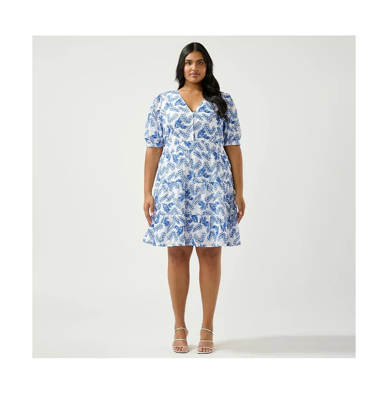 Estelle La Croisette Embroidered Dress
