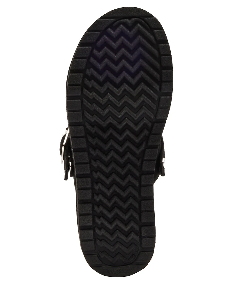 Madden Girl Graham Platform Slingback Clog Mules