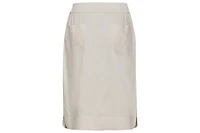 Olsen Women's Linen Blend Pull-On Skirt