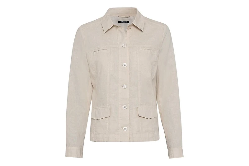 Olsen Women's Linen Blend Jacket