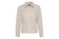 Olsen Women's Linen Blend Jacket