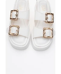 Prologue Shoes Slope Double Strap Sandal (Women)
