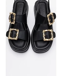 Prologue Shoes Slope Double Strap Sandal (Women)