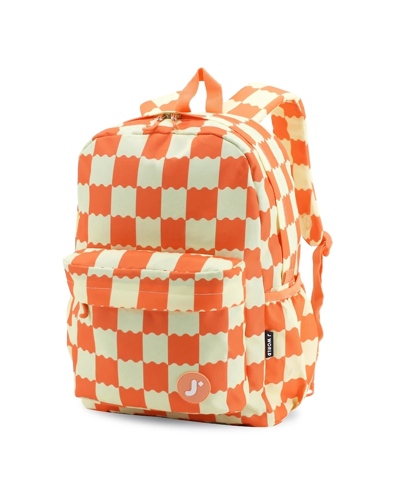 J World Unisex Oz 17" Daily Backpack For School And Travel