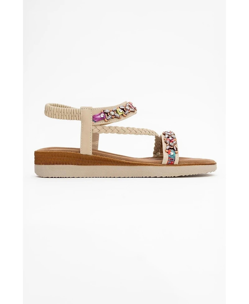 Yuan Braided Strap Sandal (Women)