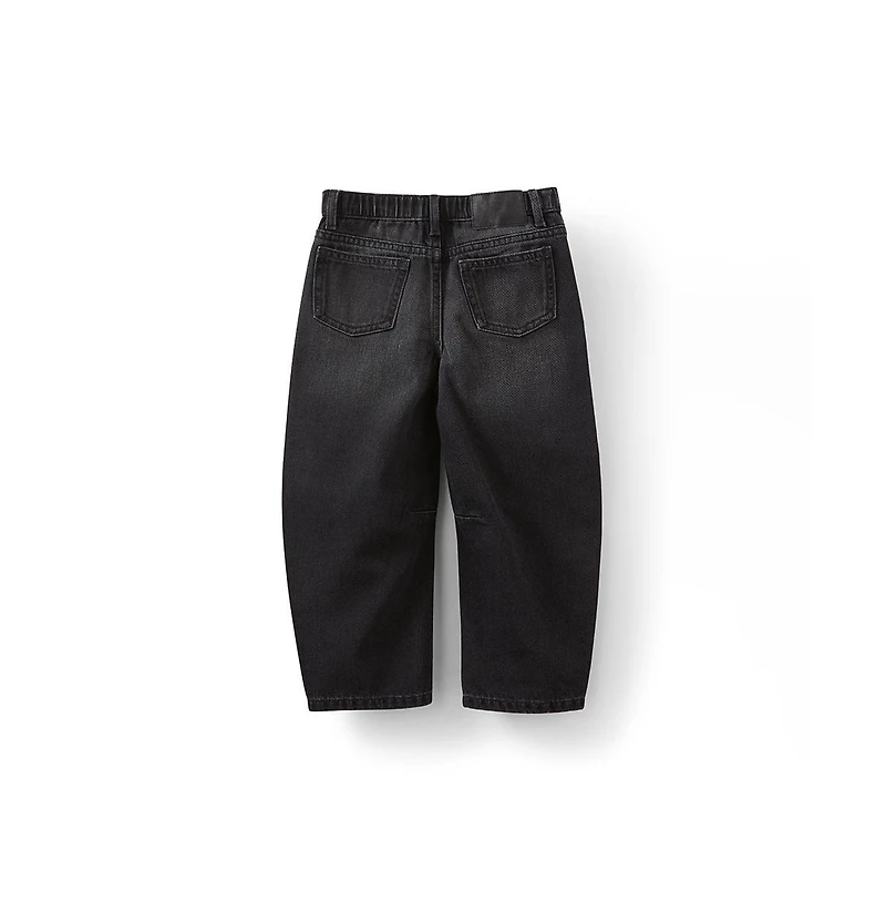Cotton On Boys Unisex Barrel Leg Denim Jean