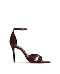Schutz Women's Hilda Leaf Strappy Pointy Toe Sandals