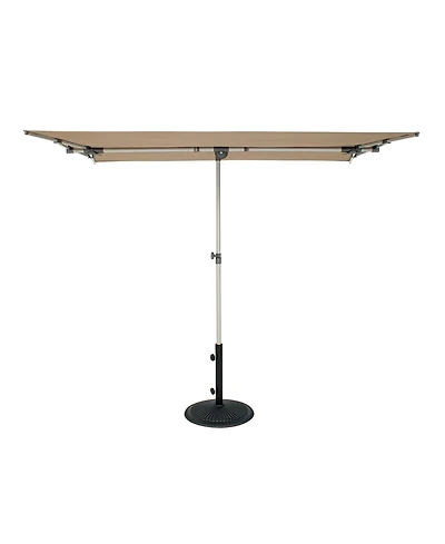 Mondawe 4.95FT x 6.93FT Rectangle Balcony Outdoor Umbrella