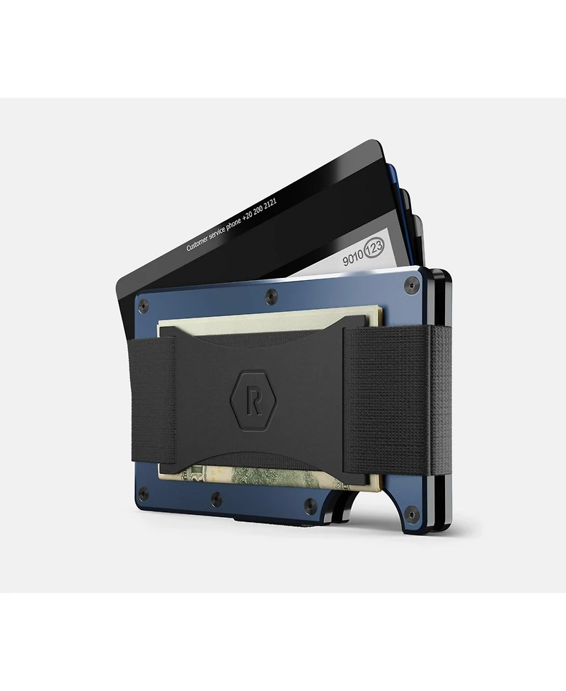 The Ridge Men's Ridge Wallet - Alpine Navy - Cash Strap