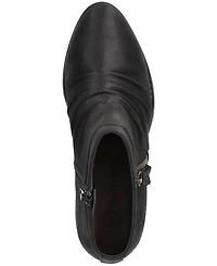 Bella Vita Women's Janita Block Heel Ankle Booties