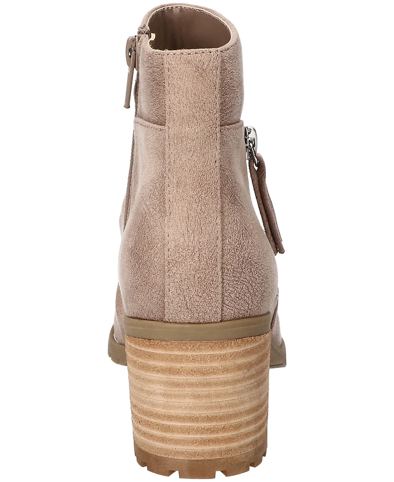 Bella Vita Women's Janita Block Heel Ankle Booties