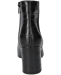 Bella Vita Women's Square Toe Ankle Booties