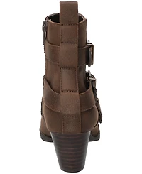 Bella Vita Women's Bowie Block Heel Ankle Booties