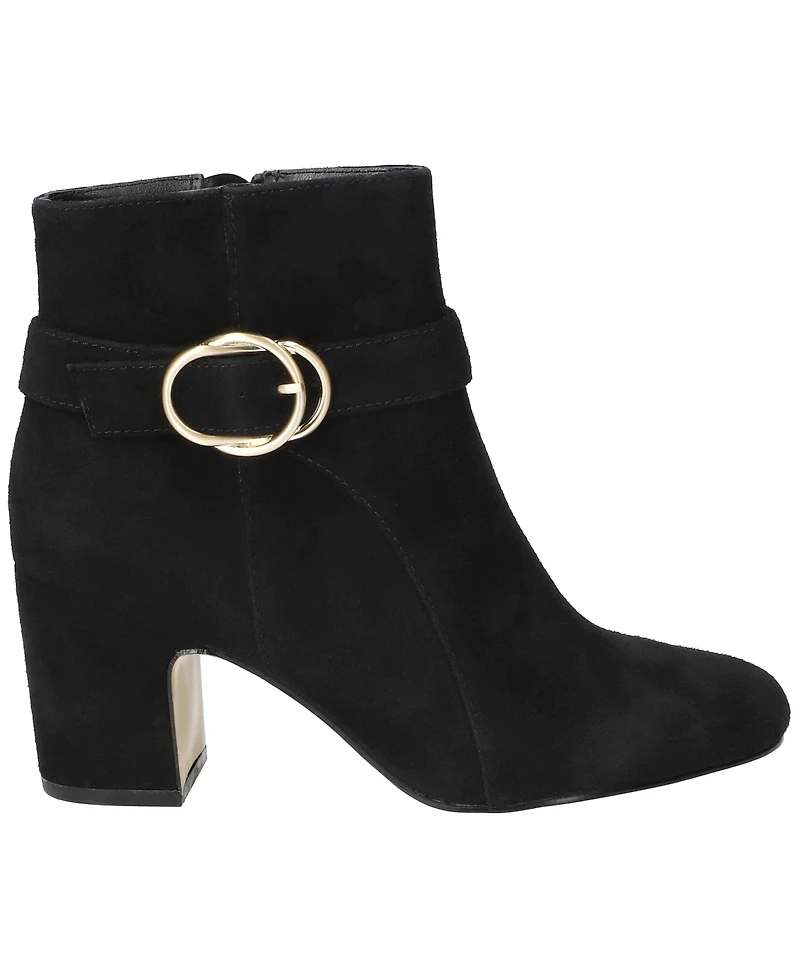 Bella Vita Women's Gamela Dress Block Heel Ankle Booties