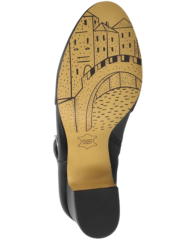 Bella Vita Women's Gamela Dress Block Heel Ankle Booties