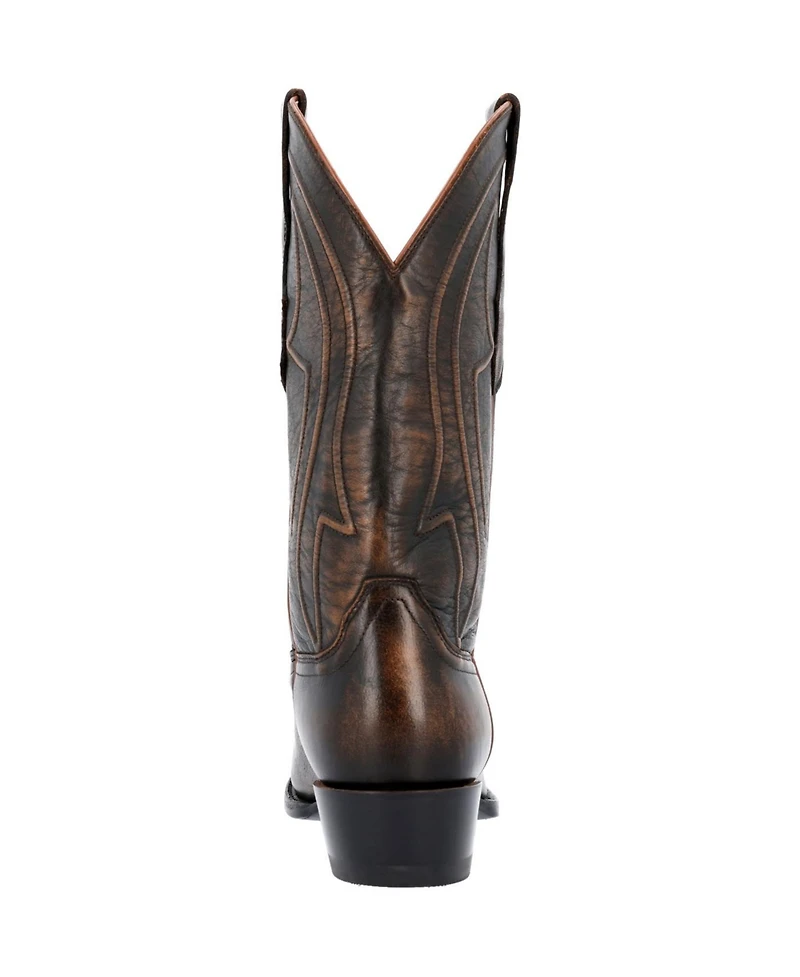 Durango Men's Santa Fe Whiskey Barrel Brown Western Boot