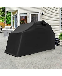 Costway 11.2' x 4.5' x 6.3' Waterproof Motorbike Storage Tent Outdoor Motorcycle Shelter