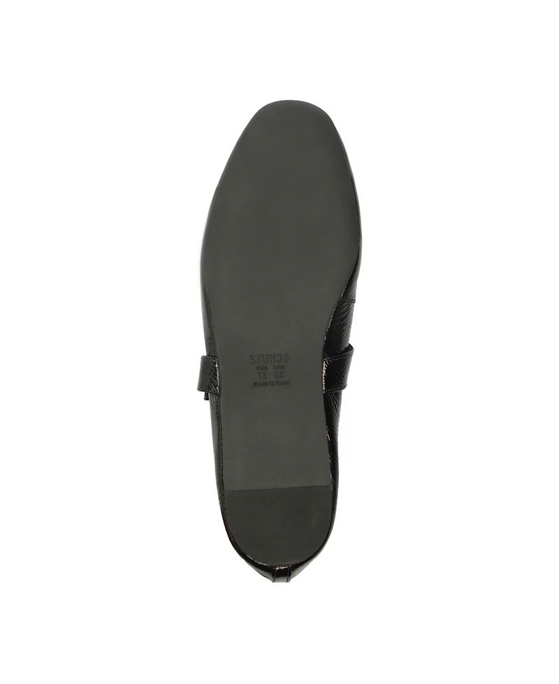 Schutz Women's Courtney Ballet Buckle Flats