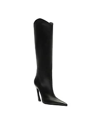 Schutz Women's Maryann Up Curve Pointy Toe Boots