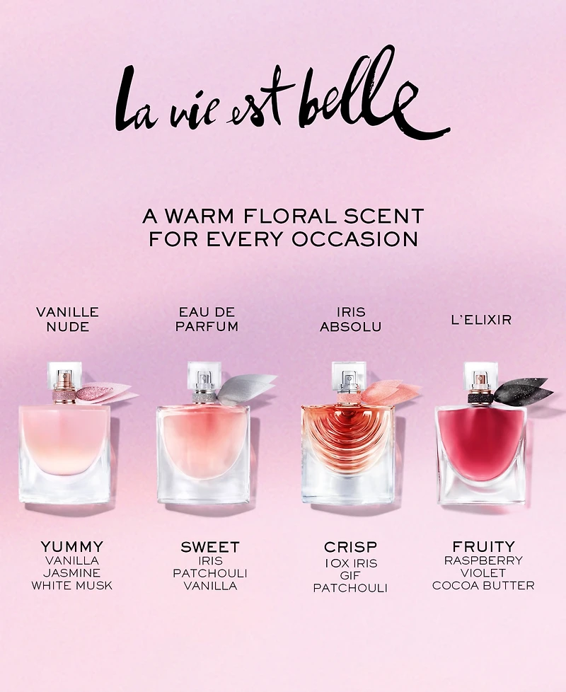 Lancome La vie est belle Vanille Nude Eau de Parfum, oz