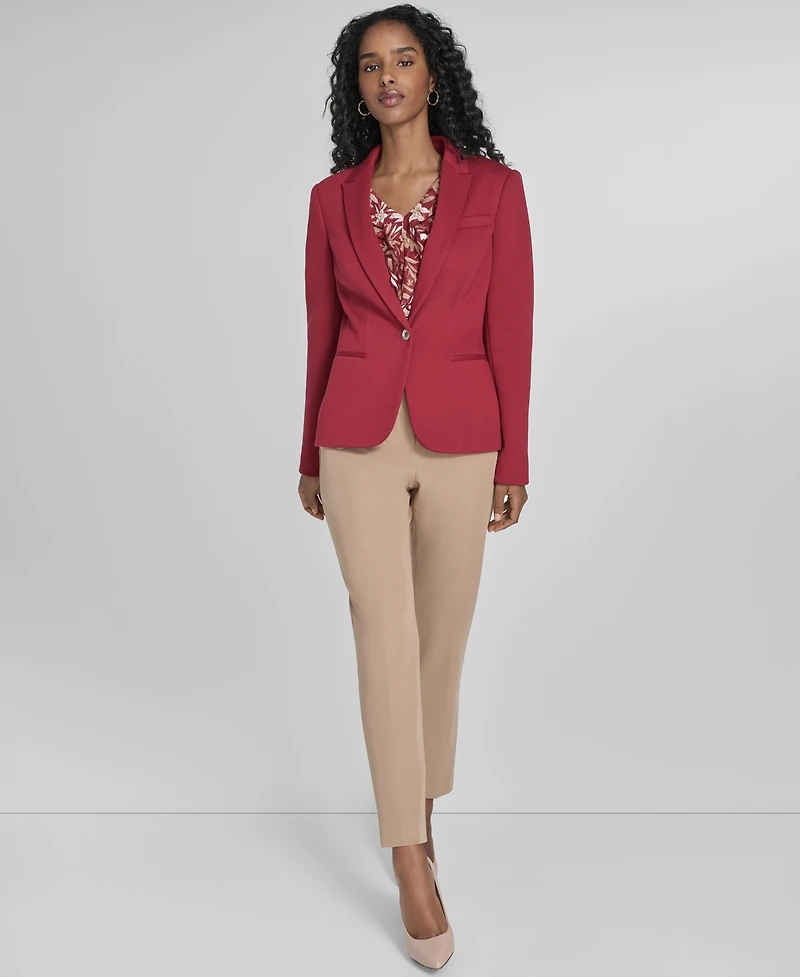 Tommy Hilfiger Women's One-Button Blazer