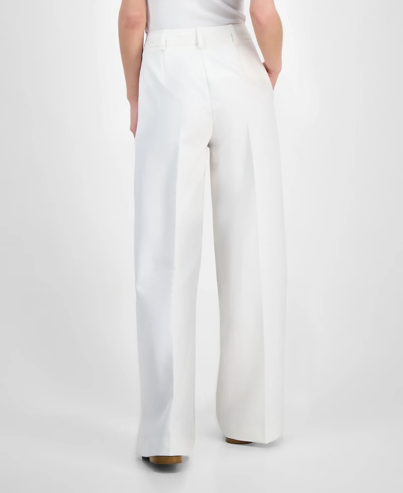 Boss Orange Women's High-Rise Wide-Leg Pants