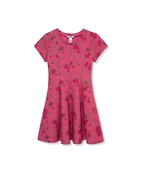 H by Habitual Big Girls Floral Scuba Knit Dress