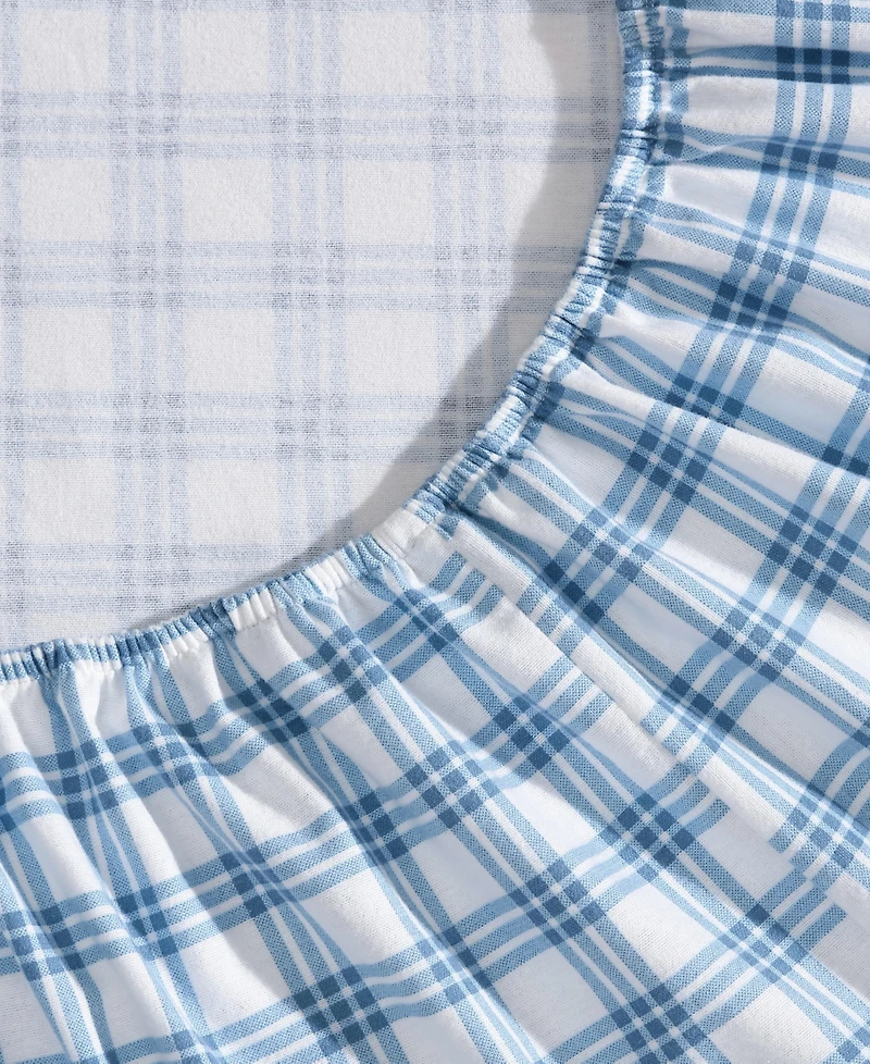 Eddie Bauer Printed Cotton Flannel 4-Pc. Sheet Set