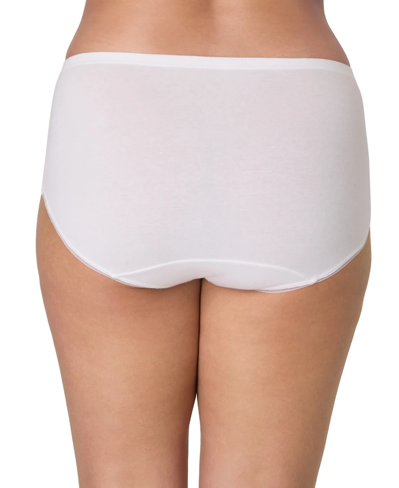 Bali Women's Lux Cotton Essentials Hipster Underwear Dflehp