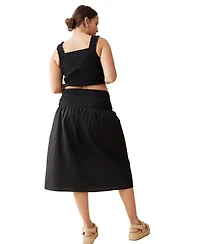 Ingrid + Isabel Maternity Babymoon Every Day Midi Skirt Set
