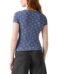 Levi's Women's Hayes Slim-Fit Short-Sleeve Crewneck T-Shirt