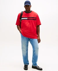 Tommy Hilfiger Men's Big & Tall Tino Logo Short Sleeve T-Shirt