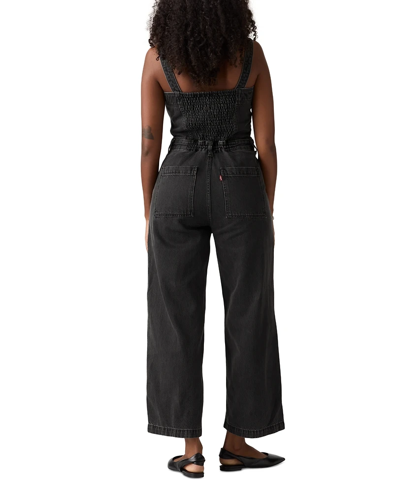 Levi's Women's Drea Cotton Denim Jumpsuit