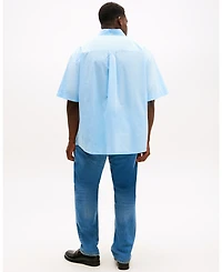 Tommy Hilfiger Men's Big & Tall Maxwell Short-Sleeve Button-Down Shirt