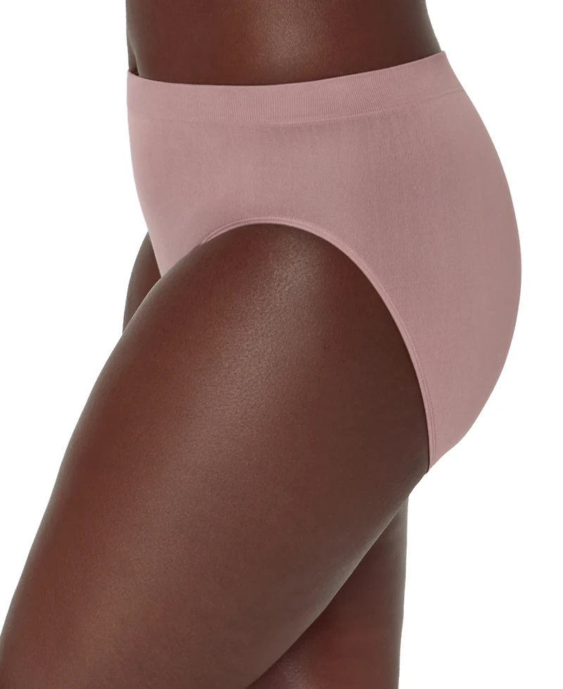 Bali Comfort Revolution Microfiber Hi Cut Brief Underwear 303J