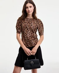 On 34th Womens Puff Shoulder T Shirt Xxs 4x Macys Exclusive